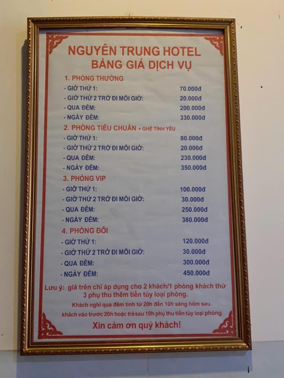 Khach San Nguyen Trung Cidade de Ho Chi Minh Exterior foto